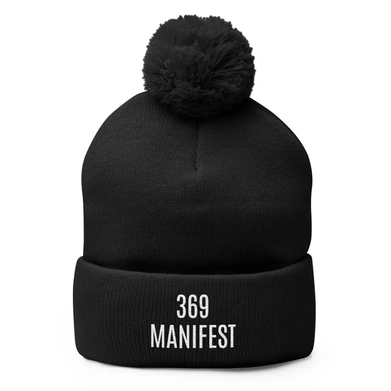 369 MANIFEST SWEATER HAT WITH BALL