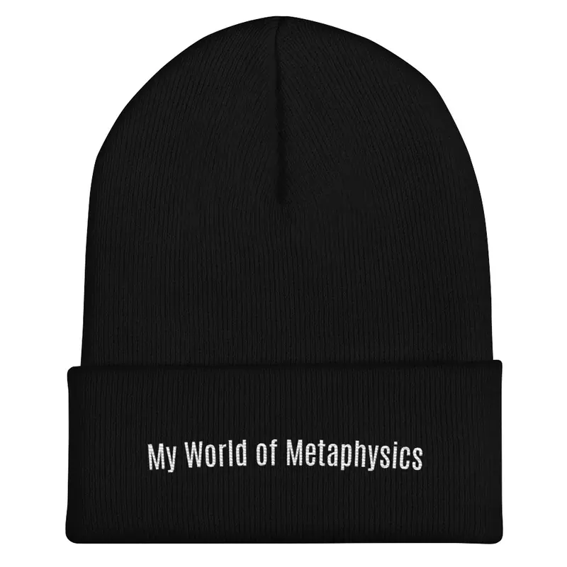 My World of Metaphysics Sweater Hat